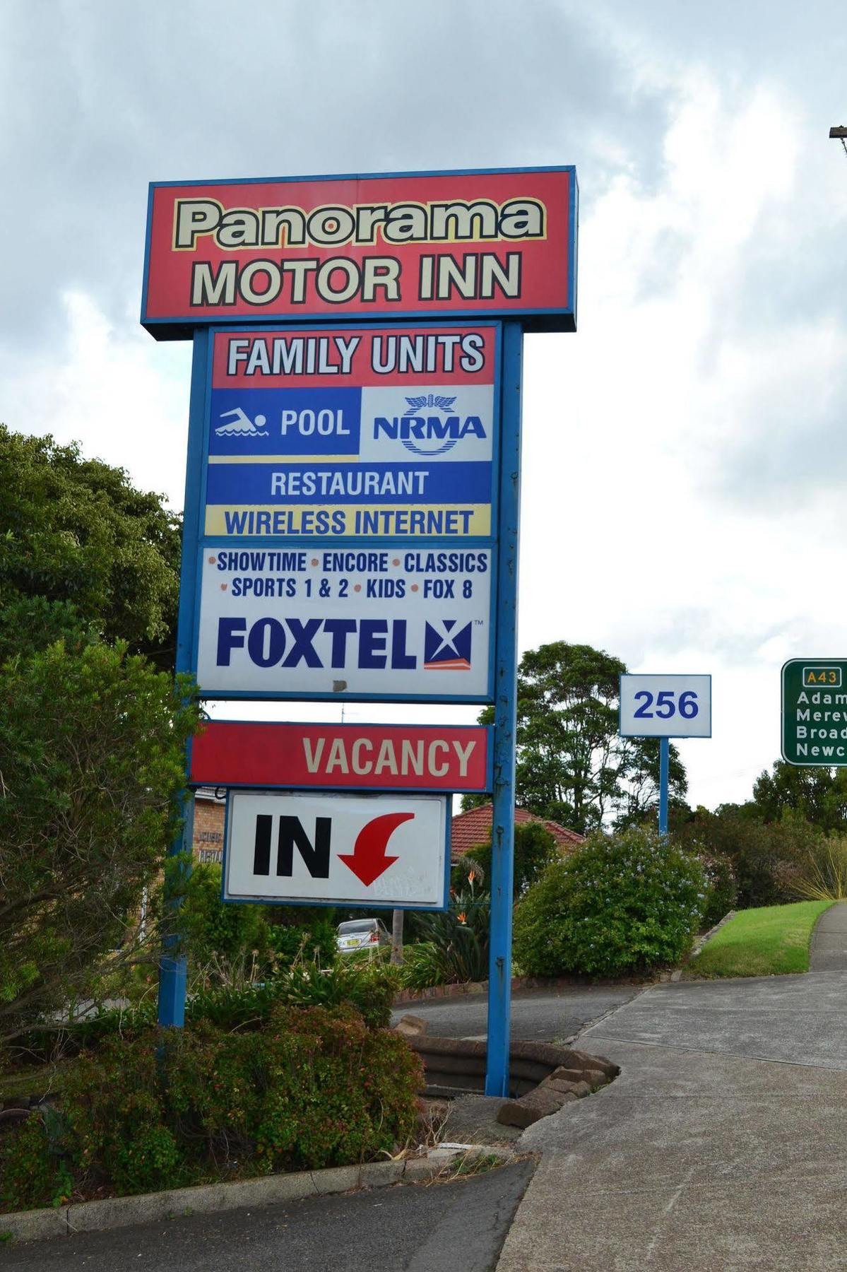 Panorama Motor Inn Newcastle Eksteriør bilde