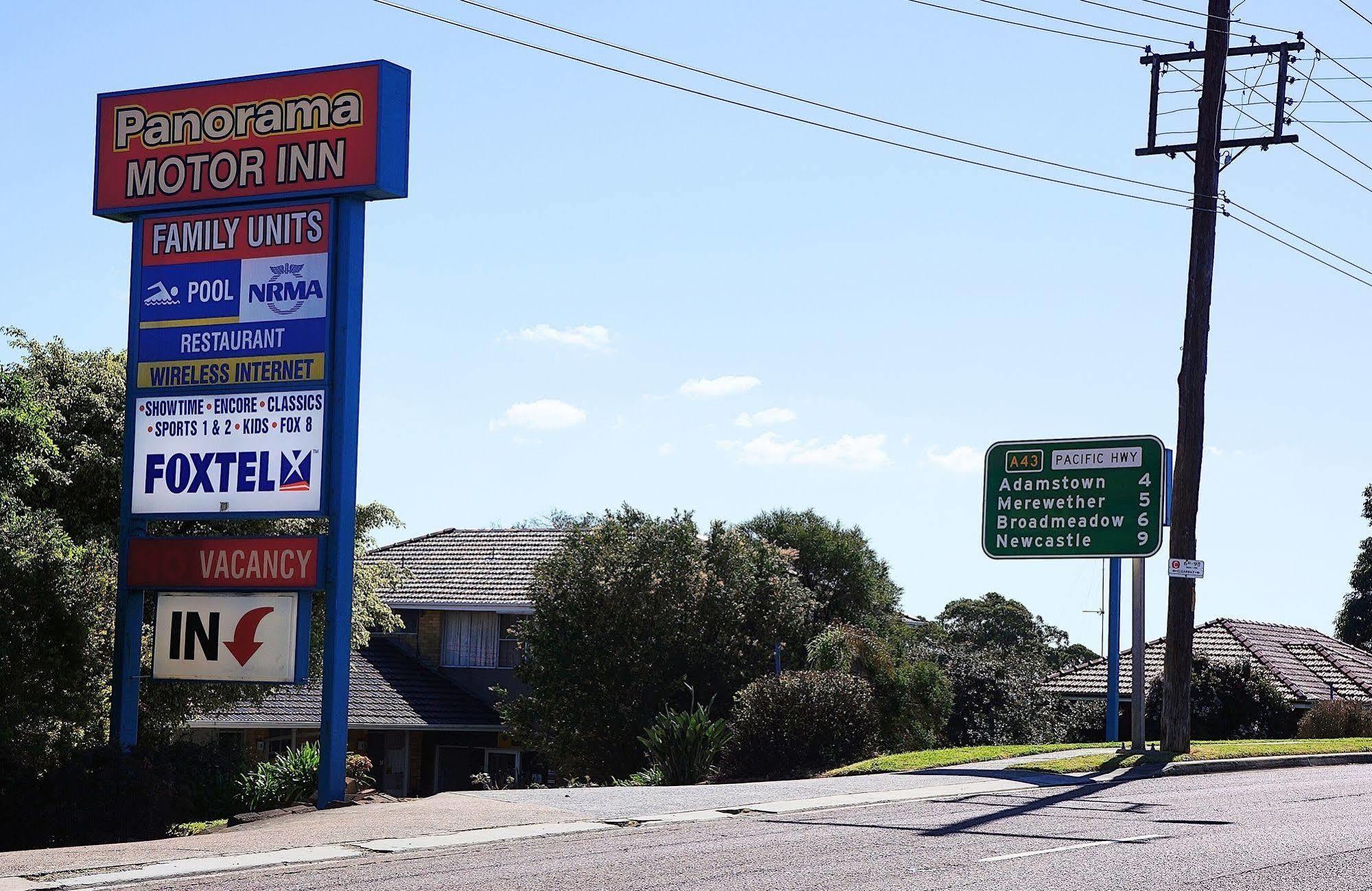 Panorama Motor Inn Newcastle Eksteriør bilde